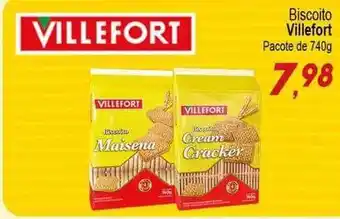 Villefort Atacadista Biscoito villefort pacote oferta