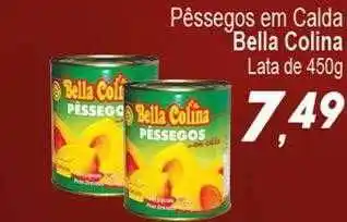 Pêssegos em calda bella colina lata