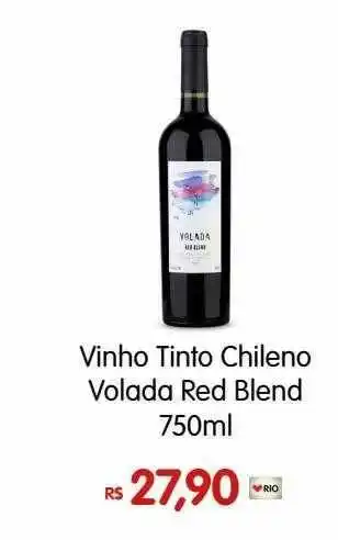 Zona Sul Vinho tinto chileno volada red blend oferta