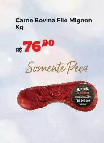 Villarreal Supermercados Carne bovina filé mignon kg oferta