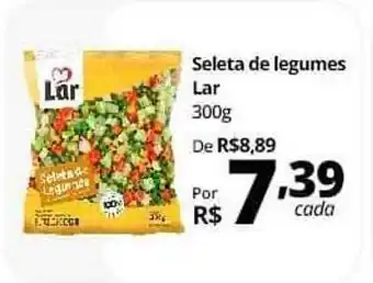 Supermercados Baklizi Seleta de legumes lar oferta