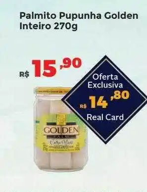 Villarreal Supermercados Palmito pupunha golden inteiro oferta