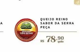 Empório Bahamas Queijo reino sabor da serra perça oferta