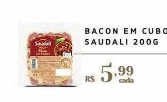 Empório Bahamas Bacon em cubos saudali oferta