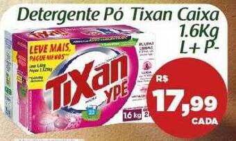 Detergente pó tixan caixa