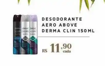 Desodorante aero above derma clin