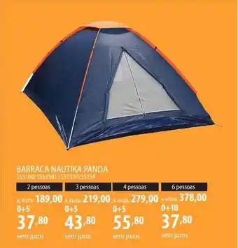 Barraca nautika panda