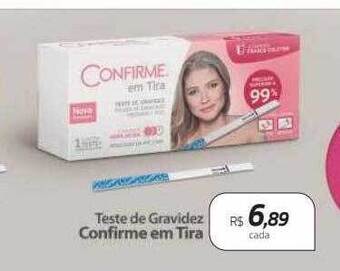 Drogal Teste de gravidez confirme em tira oferta