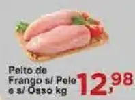 Rossi Supermercado Peito de Frango s/ Pele e s/ osso 1kg oferta