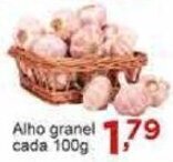 Rossi Supermercado Alho granel cada 100g oferta