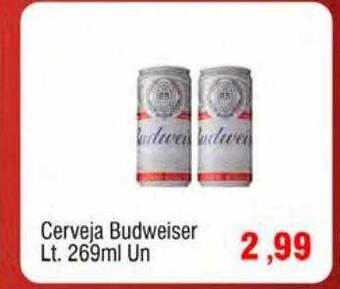 Spani Atacadista Cerveja budweiser oferta