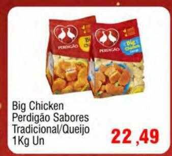 Spani Atacadista Big chicken perdigão sabores tradicional queijo oferta