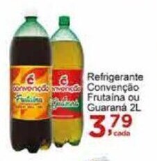 Rossi Supermercado Refrigerante Convencao frutaina ou guarana 2L oferta
