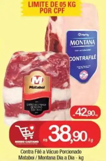 Supermercados Caetano Contra File a vacuo Porcionado 1kg oferta
