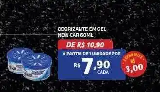 Bahamas Mix Odorizante em gel new car oferta