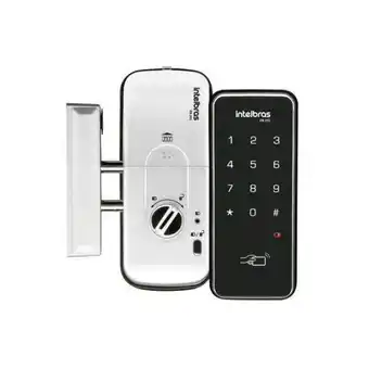 Miranda Fechadura digital sobrepor, modelo fr201, intelbras oferta