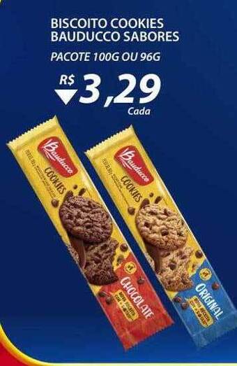 Assaí Atacadista Biscoito cookies bauducco sabores oferta