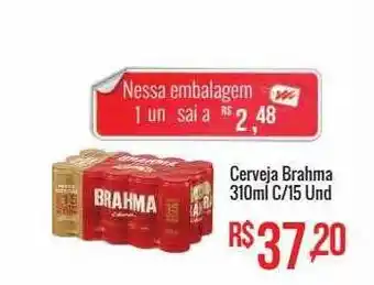 Mart Minas Cerveja brahma c 15 und oferta