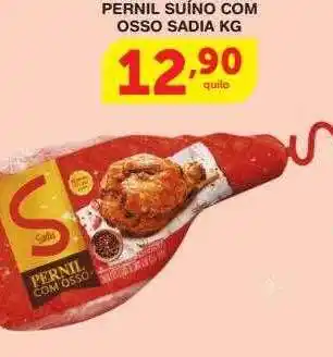 Roldão Pernil suíno com osso sadia oferta