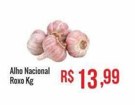 Mart Minas Alho nacional roxo kg oferta