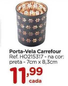 Carrefour Porta-vela carrefour oferta