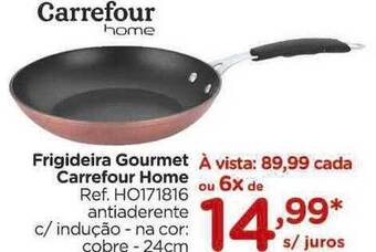 Carrefour Frigideira gourmet carrefour home oferta