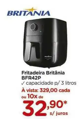 Carrefour Fritadeira britânia bfr42p oferta