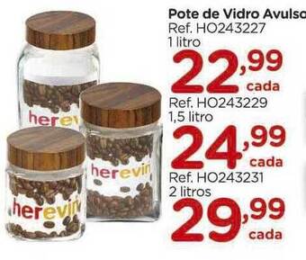 Carrefour Pote de vidro avulso oferta