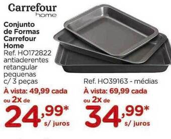 Carrefour Conjunto de formas carrefour home oferta