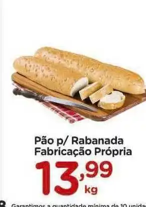 Pão p rabanada fabricação própria