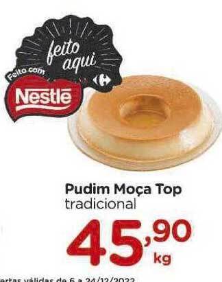 Carrefour Pudim moça top oferta