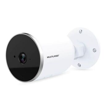 Miranda Câmera inteligente externa smart liv, full hd, se222, branca, multilaser oferta