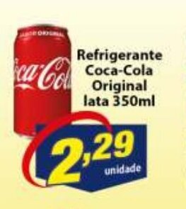 Vencedor Atacadista Refrigerante Coca Cola Original lata 350ml oferta