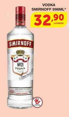 Roldão Vodka smirnoff oferta