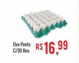 Mart Minas Ovo pente c 30 bco oferta
