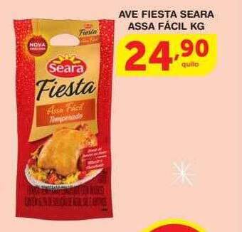 Roldão Ave fiesta seara assa fácil kg oferta