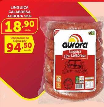Roldão Linguiça calabresa aurora oferta