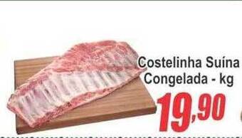 Serrano Supermercado Costelinha suína congelada oferta