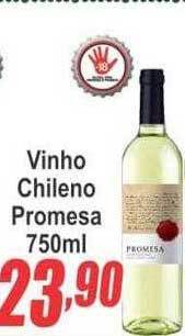 Serrano Supermercado Vinho chileno promesa oferta