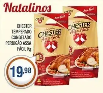 Central Supermercados Chester Temperado Congeado Perdigao assa facil 1kg oferta