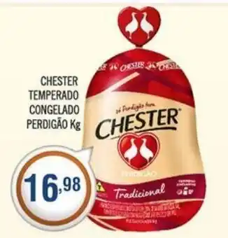 Central Supermercados Chester Temperado Congelado Perdigao 1kg oferta