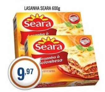 Central Supermercados Lasanha Seara 600g oferta