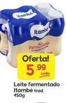 Supermercados Princesa Leite fermentado itambé 450g oferta