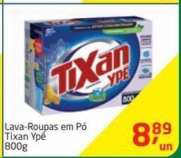 Tenda Atacado Lava roupas em pó tixan ypê 800g oferta