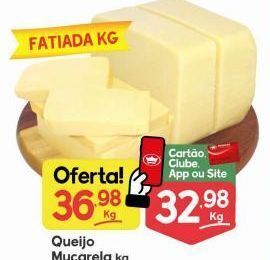 Supermercados Princesa Queijo muçarela kg oferta