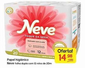 Supermercados Princesa Papel higiênico neve oferta
