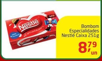 Tenda Atacado Bombom especialidades nestlé 251g oferta