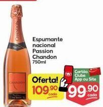 Supermercados Princesa Espumante nacional passion chandon 750ml oferta