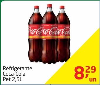 Tenda Atacado Refrigerante coca-cola 2.5l oferta