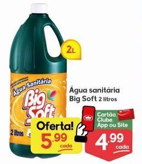 Supermercados Princesa Água sanitária big soft 2l oferta
